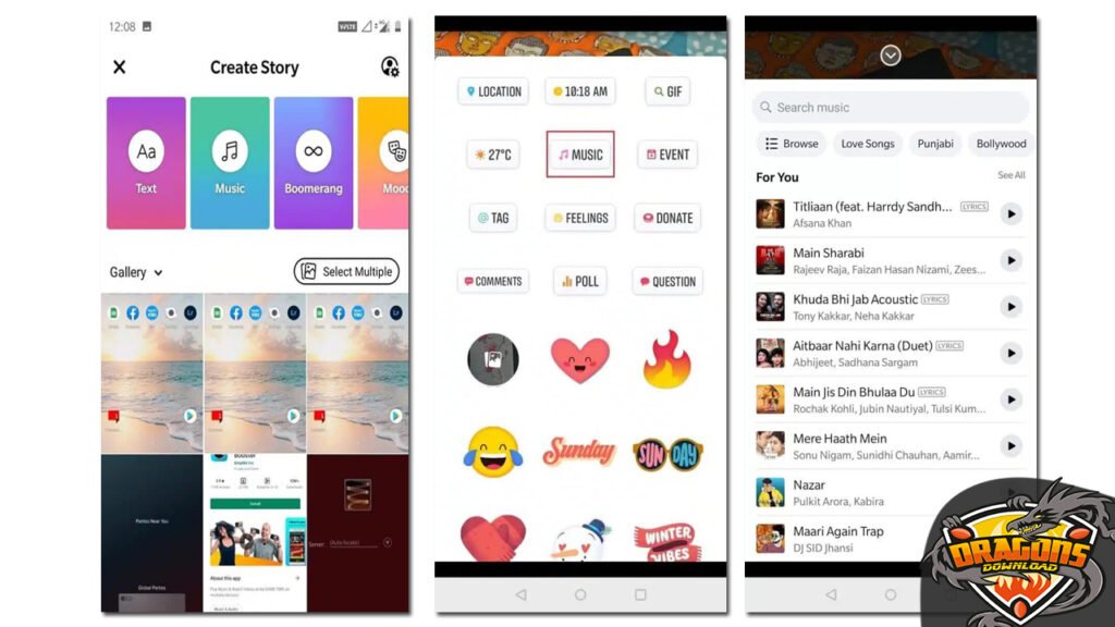 خطوات إضافة موسيقى إلى قصص الفيس بوك