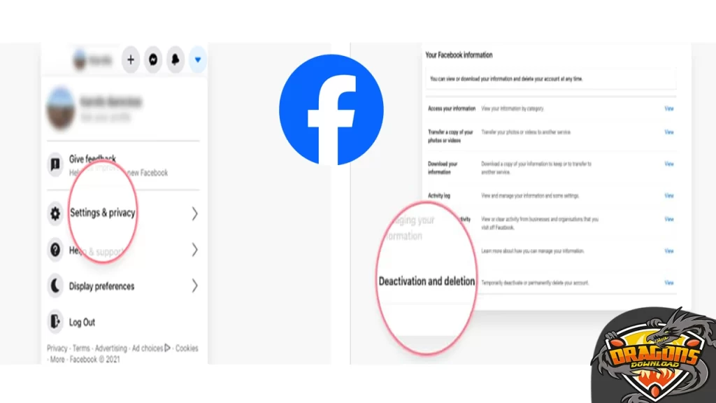 خطوات حذف حسابك نهائيًا على فيس بوك