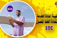 طرق إعادة الخدمة مؤقتًا STC واستعادة الخط المفصول