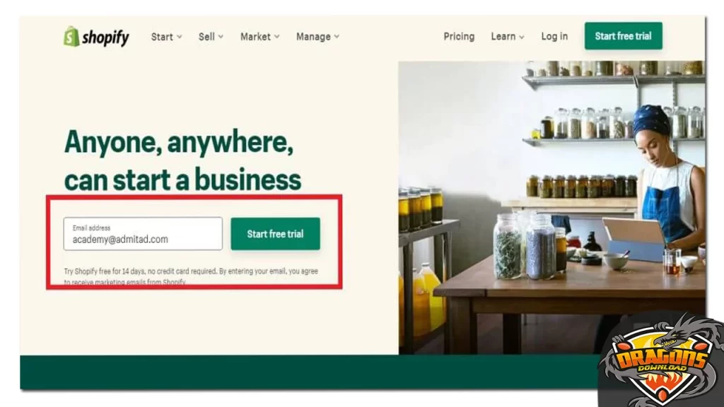 كيفية إنشاء متجر على شوبيفاي