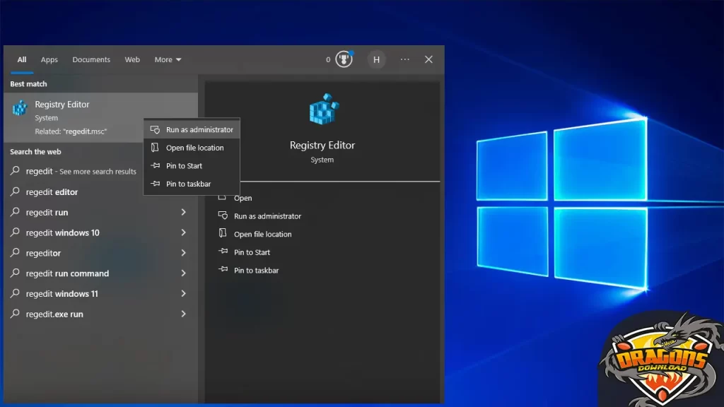 خطوات تعطيل thumbs.db مع التسجيل