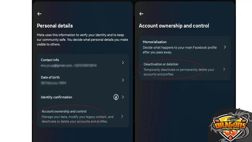 خطوات حذف حساب THREADS نهائيًا