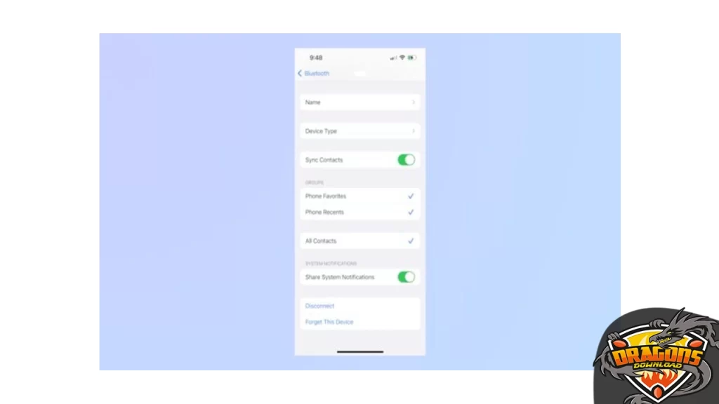 منح الأذونات لتوصيل الايفون بويندوز 11